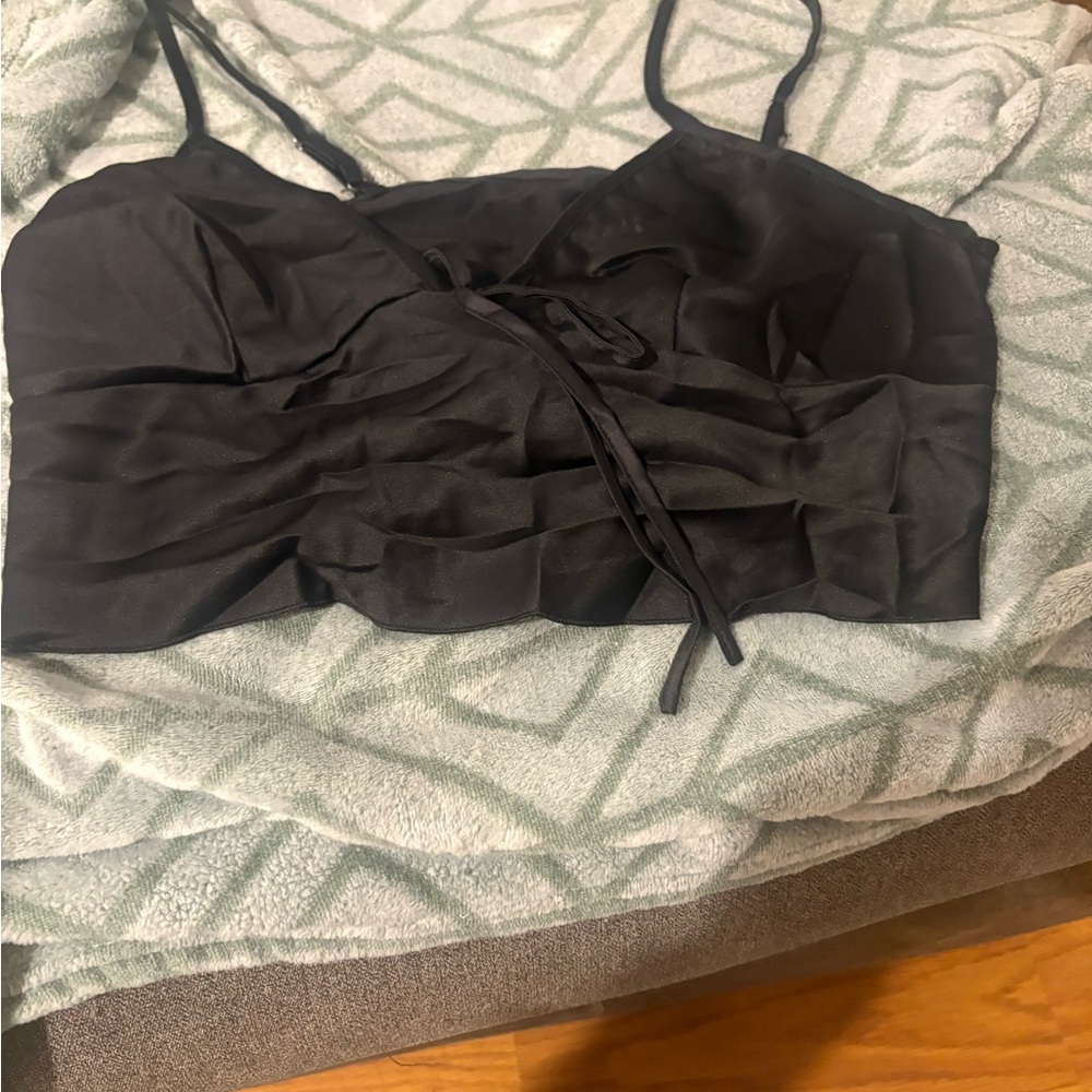 Elegant Black Women's Top